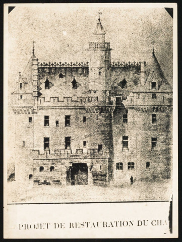 Projet de restauration du château de Folleville
