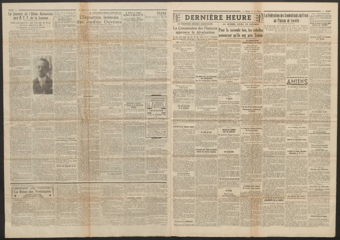 Le Progrès de la Somme, numéro 20837, 28 septembre 1936
