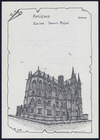 Amiens : église Saint-Rémi - (Reproduction interdite sans autorisation - © Claude Piette)