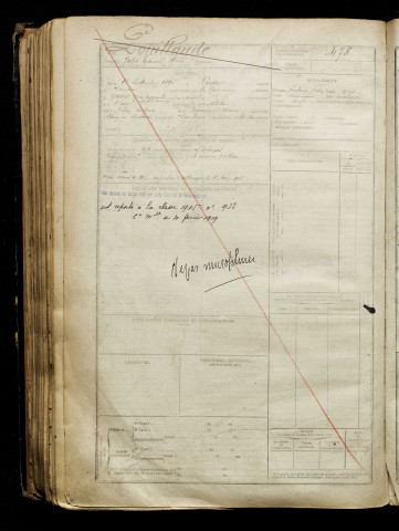 Pouillaude, Jules Edouard Henri, né le 12 septembre 1895 à Ablaincourt-Pressoir (Somme), classe 1920, matricule n° 478, Bureau de recrutement de Péronne