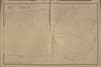 Plan du cadastre napoléonien - Lucheux : H