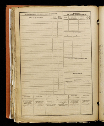 Clément, Jules Julien Siméon Xavier, né le 22 septembre 1897 à Beaucamps-le-Vieux (Somme), classe 1917, matricule n° 168, Bureau de recrutement d'Amiens