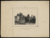 L'Artiste. Journal. Château de Gabrielle d'Etrées à Verneuil. Département de l'Aisne