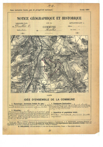 Hailles : notice historique et géographique sur la commune