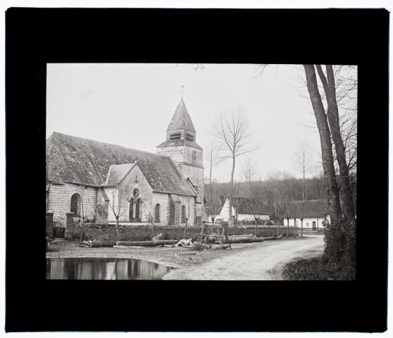 Eglise de Tortefontaine - mai 1903 - excursion