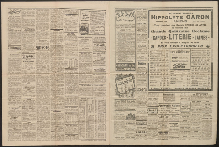 Le Progrès de la Somme, numéro 19230, 22 avril 1932