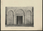 Mémoires de la société académique de l'Oise. Ancien portail occidental de l'église Saint-Barthélémy de Beauvais