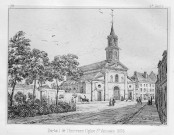 Portail de l'Ancienne Eglise Ste-Anne en 1856