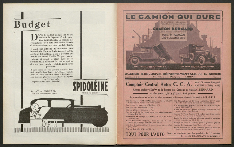 L'Automobile au Pays Picard. Revue mensuelle de l'Automobile-Club de Picardie et de l'Aisne, 242, novembre 1931