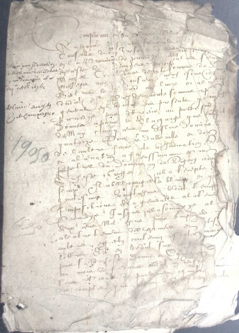 Etude de Me Martin Miraulmont à Amiens (étude n°21). Minutes de l'année 1595