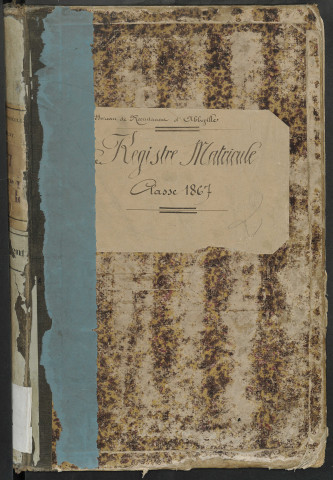 Abbeville : liste du contingent de la classe 1867