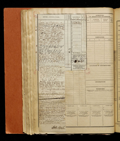 Devismes, Camille Denis, né le 13 février 1892 à Cahon (Somme), classe 1912, matricule n° 376, Bureau de recrutement d'Abbeville