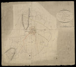 Plan du cadastre napoléonien - Mezieres-en-Santerre (Mézières) : tableau d'assemblage