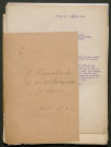 Témoignage de Rigenbach, Georges (Sergent) et correspondance avec Jacques Péricard