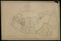 Plan du cadastre napoléonien - Becquigny : Bois Ferrez (Le) ; Vallée de Davenescourt (La), C2