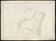 Plan du cadastre rénové - Woincourt : section AE