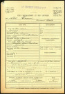 Finance, Fernand Charles, né le 14 mai 1893 à Amiens (Somme), classe 1913, matricule n° 586, Bureau de recrutement d'Amiens