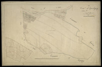 Plan du cadastre napoléonien - Guerbigny : F2 et partie développée de F2