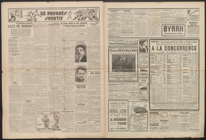 Le Progrès de la Somme, numéro 18833, 23 mars 1931