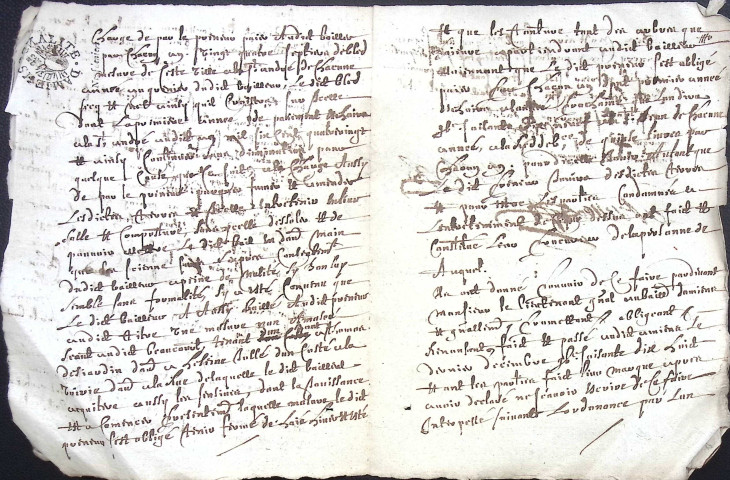 Etude de Me Antoine Cardon à Amiens (étude n°26). Minutes de l'année 1678
