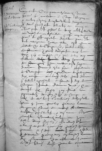 Etude de Me Martin Caron à Amiens (étude n°4). Minutes des années 1624-1625