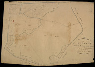 Plan du cadastre napoléonien - Quesnoy-sur-Airaines (Quesnoy) : Bois du Quesnoy (Le), B