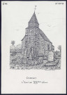 Cernoy (Oise) : l'église XIXe siècle - (Reproduction interdite sans autorisation - © Claude Piette)