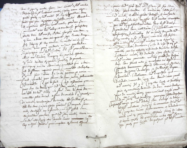 Etude de Me Philippe Depiennes à Amiens (étude n°1). Minutes de l'année 1647