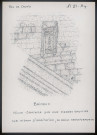 Brimeux (Pas-de-Calais) : niche oratoire sur pignon d'habitation - (Reproduction interdite sans autorisation - © Claude Piette)