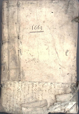 Etude de Me François Machart à Amiens (étude n°13). Minutes de l'année 1663