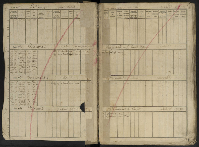Répertoire des formalités hypothécaires, du 12/11/1841 au 03/03/1842, volume 216 (Conservation des hypothèques d'Amiens)