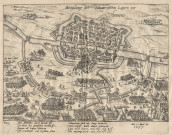 Siège d'Amiens. Abreissung des Navarrischen Legers vor Amiens, den 3 April An. 1597