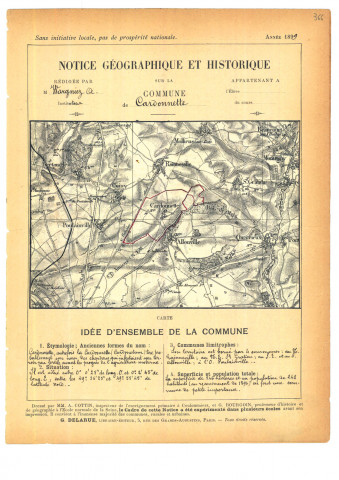 Cardonnette : notice historique et géographique sur la commune