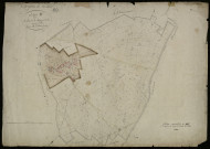 Plan du cadastre napoléonien - Ablaincourt-Pressoir (Pressoir) : Chemin de Bray à Nesle (Le), B