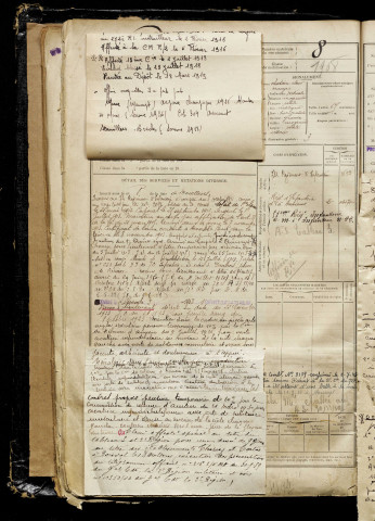 Pierron, Nestor Thomas Hilaire, né le 14 janvier 1890 à Maintenay (Pas-de-Calais), classe 1910, matricule n° 8, Bureau de recrutement d'Abbeville