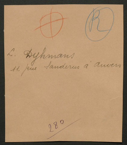 Témoignage de Dykmans, Jacques (Aumônier Brancardier) et correspondance avec Jacques Péricard