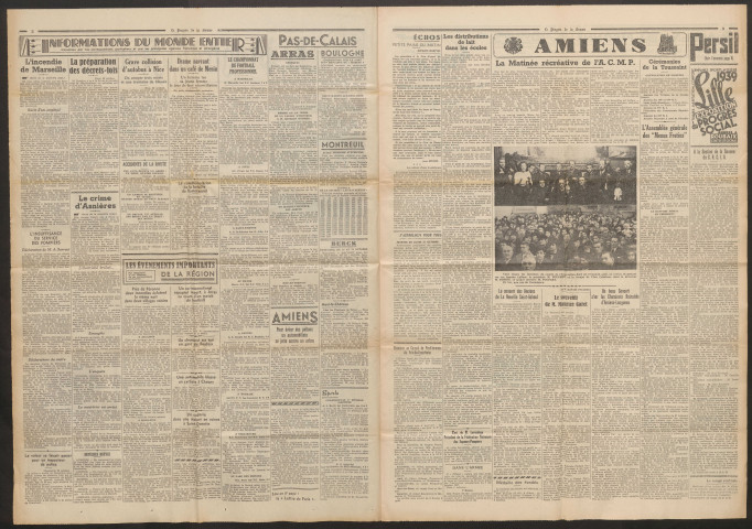 Le Progrès de la Somme, numéro 21592, 31 octobre 1938