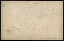 Plan du cadastre napoléonien - Mailly-Raineval : Crève Cœur (Le), B