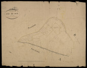 Plan du cadastre napoléonien - Querrieu (Querrieux) : Bois de Mai (Le), B3