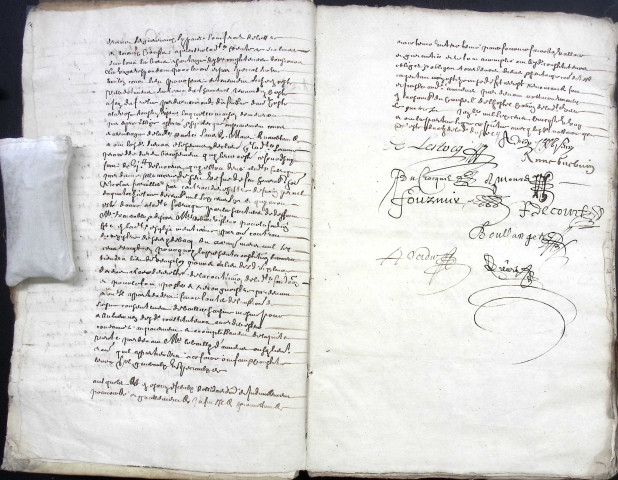 Etude de Me Antoine Ricard à Amiens (étude n°25). Minutes de l'année 1651