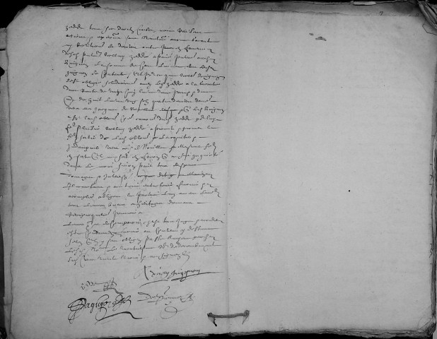 Etude de Me Philippe Depiennes à Amiens (étude n°1). Minutes de l'année 1633