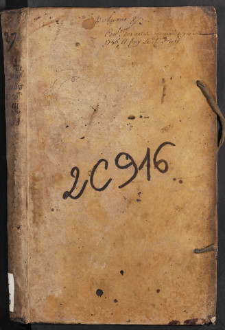 Contrôle des actes du bureau de Conty pour la période du 7 mars 1756 au 14 novembre 1758