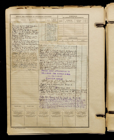 Duval, Ferdinand Auguste, né le 26 février 1891 à Senarpont (Somme), classe 1911, matricule n° 1189, Bureau de recrutement d'Amiens