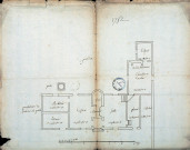 Plan du presbytère de Frohen-le-Grand