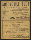 Automobile-club de Picardie et de l'Aisne. Revue mensuelle, 7e année, janvier 1911