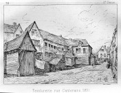 Teinturerie rue Canteraine, 1851