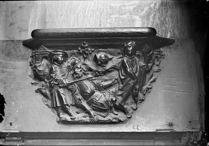 Cathédrale, stalles : Miséricorde n°55