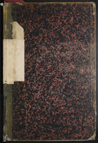 Maison d'arrêt d'Amiens. Arrêt. Registre d'écrou : numéros 1 à 603. 05 août 1854 - 12 juin 1855