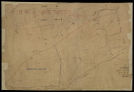 Plan du cadastre napoléonien - Hescamps (Agnières) : Chemin de Thieulloy (Le) ; Bois du Chastel (Le), C1 et B développée