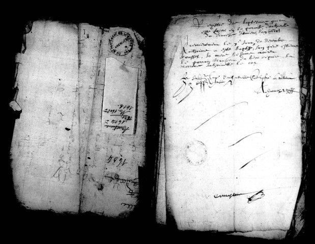 Authieule (Saint-Vast) : baptêmes, mariages, sépultures